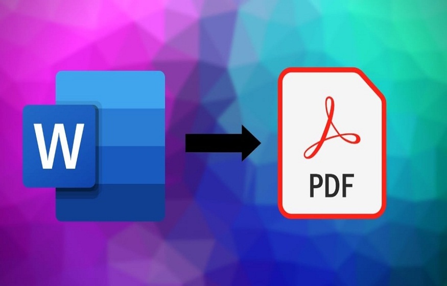 convert Word documents to PDF files