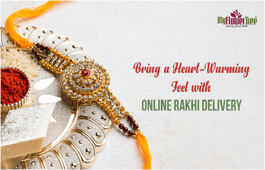With Online Rakhi Delivery